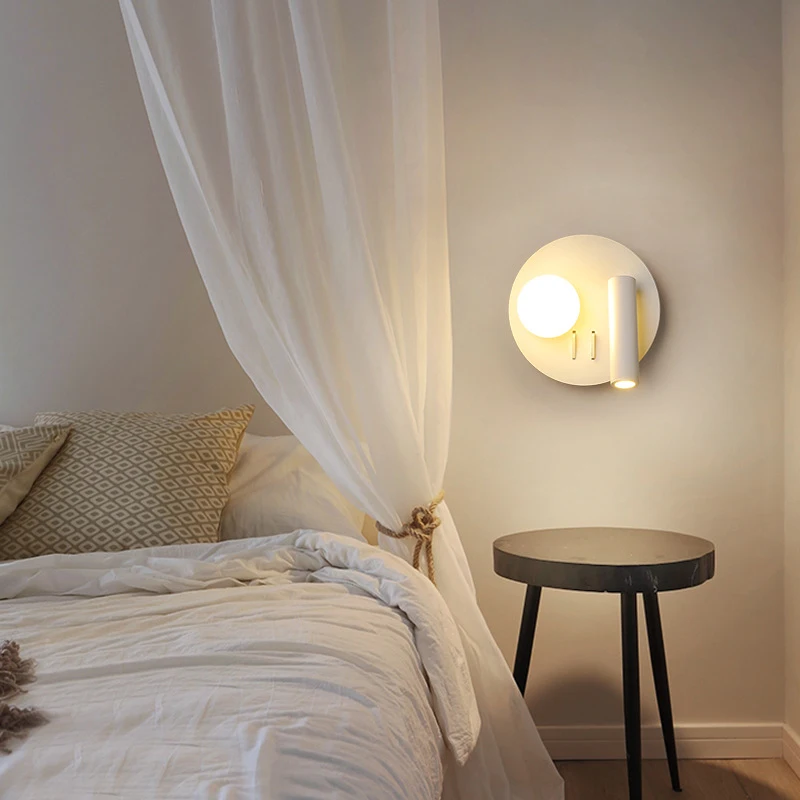 Indoor Home 6W LED Wall Light Wall Mounted Rotation Ceiling LED Wall Lamp Aisle Corridor Living Room Bedside Reading Lights
Indoor Home 6W LED Wall Light Wall Mounted Rotation Ceiling LED Wall Lamp Aisle Corridor Living Room Bedside Reading Lights