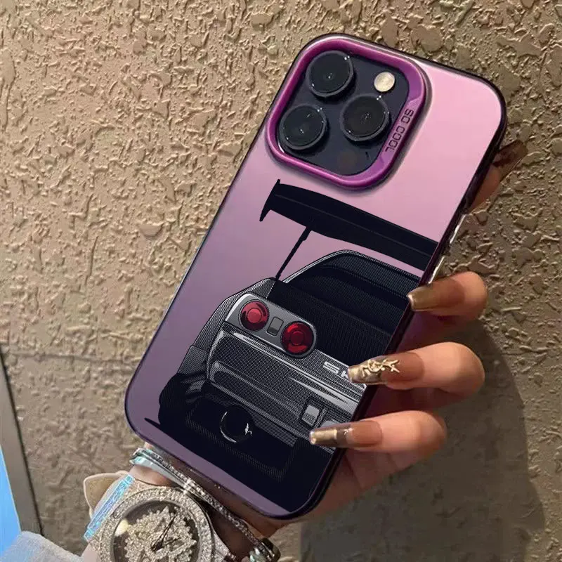 Cartoon Tokyo JDM Male Car Coque For Apple iPhone 16e 16 14 15 13 11 Pro Max Plus Case 12 13 Mini 16e Shockproof Phone Cover Car Cartoon Tokyo JDM Male Car Coque For Apple iPhone 16e 16 14 15 13 11 Pro Max Plus Case 12 13 Mini 16e Shockproof Phone Cover Car