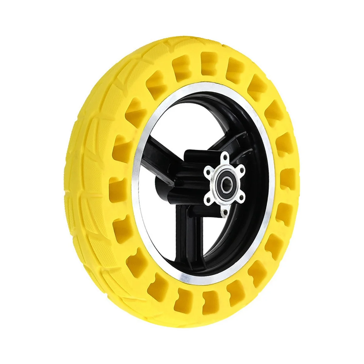 

10 x 2.125 Inch Tires M4 Electric Scooter Honeycomb Solid Shock Absorbing Tire Hub for Kugoo