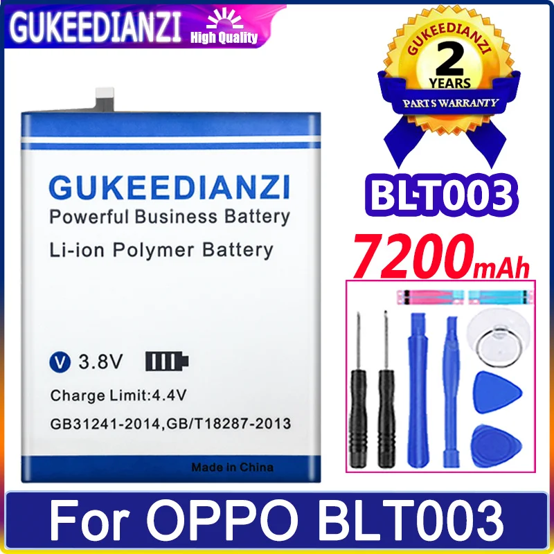 Аккумулятор GUKEEDIANZI 7200mAh для OPPO BLT003 Realme Pad Mini Wi-Fi/4G/LTE RMP2105 батареи
Аккумулятор GUKEEDIANZI 7200mAh для OPPO BLT003 Realme Pad Mini Wi-Fi/4G/LTE RMP2105 батареи