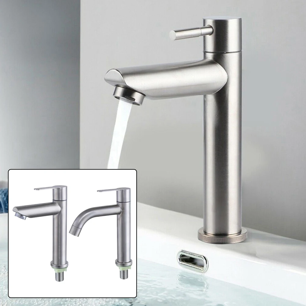 304 Stainless Steel Modern Bathroom Sink Faucet Single Handle Countertop Mounted Washbasin Faucet Hot Cold Mixer
304 Stainless Steel Modern Bathroom Sink Faucet Single Handle Countertop Mounted Washbasin Faucet Hot Cold Mixer