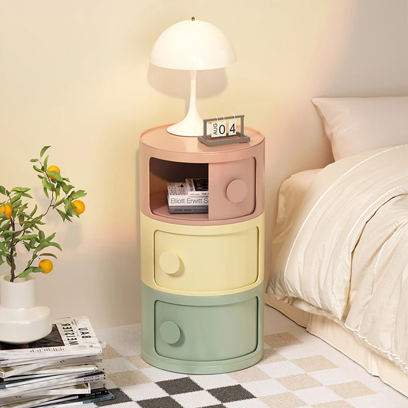 

Kids Bedroom Cute Nightstand Smart Filing Cabinets Drawer Dresser Nightstands Desk Mobile Muebles De Dormitorio Modern Furniture