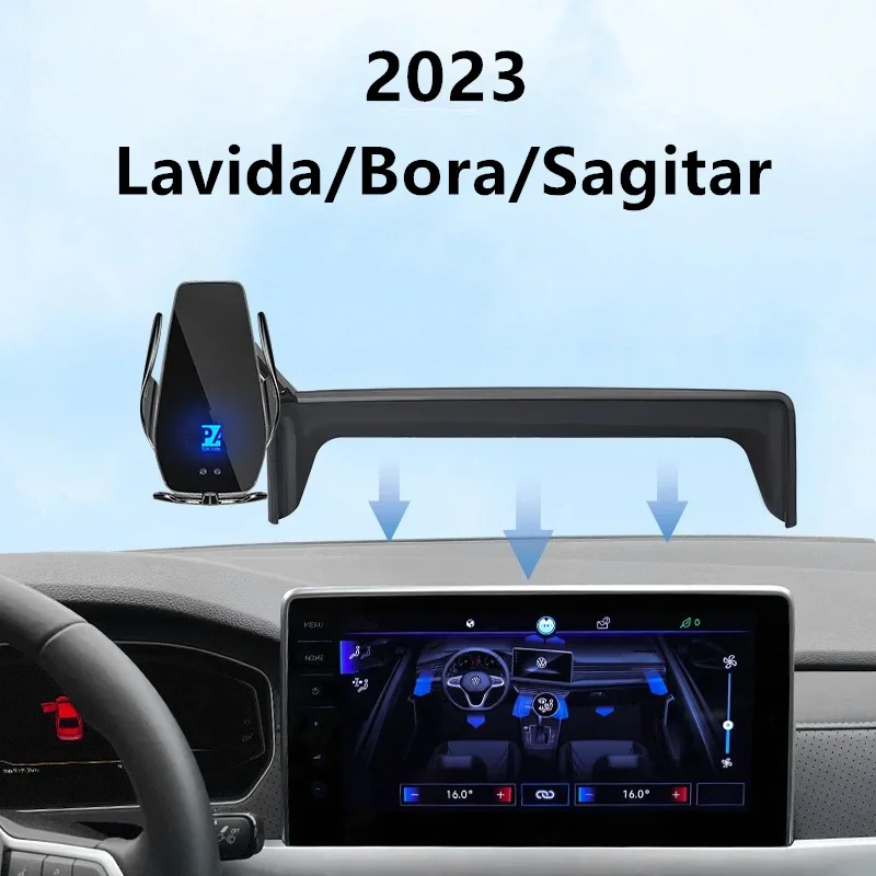 2023 для Volkswagen VW Lavida Bora Sagitar автомобильный экран держатель телефона Беспроводное зарядное устройство модификация навигации интерьер 12/8 дюйма
2023 для Volkswagen VW Lavida Bora Sagitar автомобильный экран держатель телефона Беспроводное зарядное устройство модификация навигации интерьер 12/8 дюйма