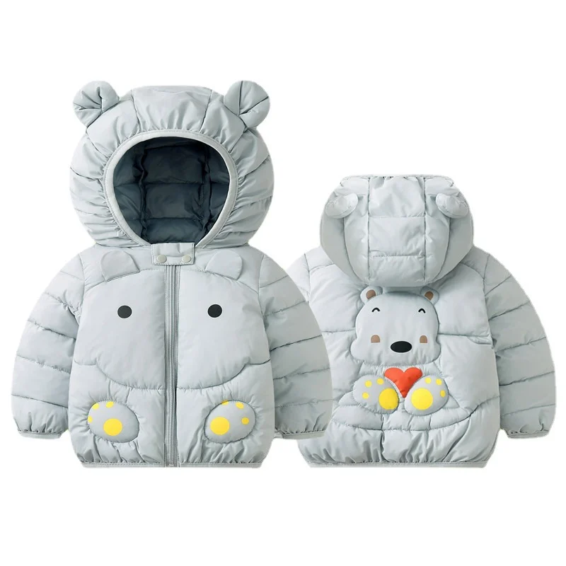 1-6T Winter Baby Girls Boy Clothes Coats Down Cotton Cartoon Hooded Children's Jackets Casual Snowsuit Overalls Toddler Costume
1-6T Winter Baby Girls Boy Clothes Coats Down Cotton Cartoon Hooded Children's Jackets Casual Snowsuit Overalls Toddler Costume