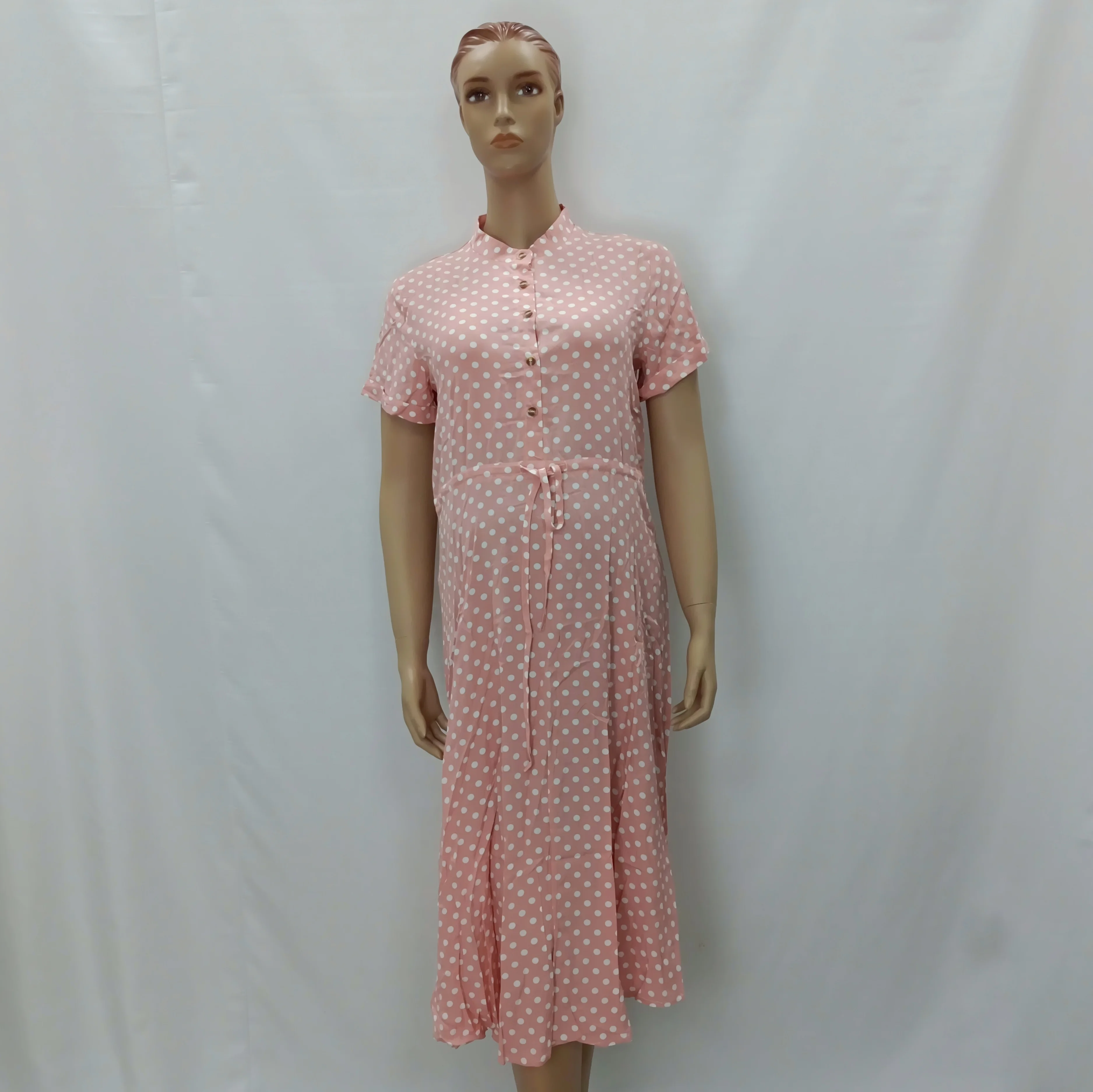 New Nursing button dress Matenrity polkadot Flattering drawstring waist maternity dress Summer Nursing Versatile shirt dress
New Nursing button dress Matenrity polkadot Flattering drawstring waist maternity dress Summer Nursing Versatile shirt dress