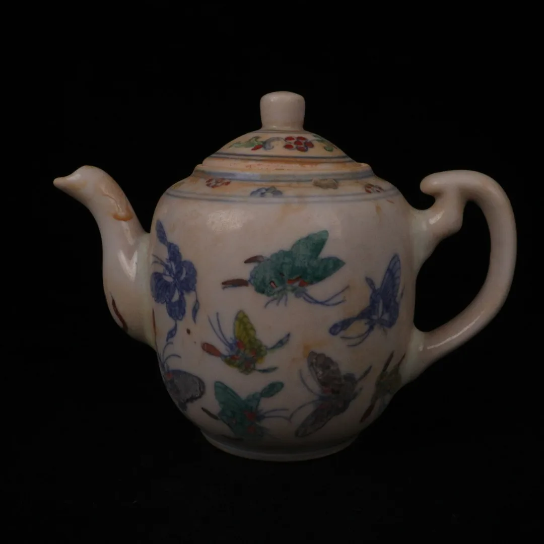 Jingdezhen Colorful Hundred Butterfly Pattern Pattern Holding Pot Antique Porcelain Decoration
Jingdezhen Colorful Hundred Butterfly Pattern Pattern Holding Pot Antique Porcelain Decoration
