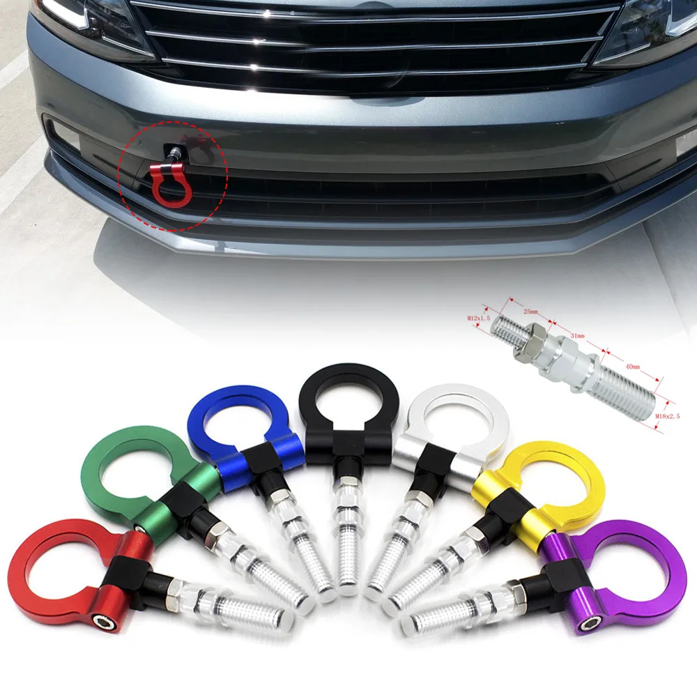 Universal Car Tow Towing Billet Aluminum Screw-On Trailer Hook Racing Trailer Ring Tow Hook Towing Bars Set Auto Accessories
Universal Car Tow Towing Billet Aluminum Screw-On Trailer Hook Racing Trailer Ring Tow Hook Towing Bars Set Auto Accessories