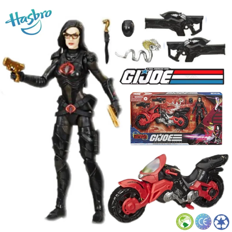 Hasbro G.I.JOE Classified Series Cobra Island BARONESS WITH COBRA C.O.I.L. 6 Inches Original Action Figure Kid Toy
Hasbro G.I.JOE Classified Series Cobra Island BARONESS WITH COBRA C.O.I.L. 6 Inches Original Action Figure Kid Toy