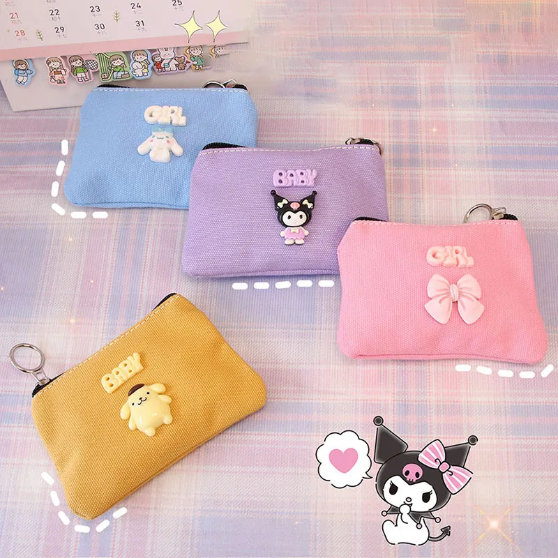 Kuromi Cinnamoroll Pompom Purin Kawaii Sanrioed Cartoon Cute Coin Purse Card Bag Headset Data Cable Storage Bag
Kuromi Cinnamoroll Pompom Purin Kawaii Sanrioed Cartoon Cute Coin Purse Card Bag Headset Data Cable Storage Bag