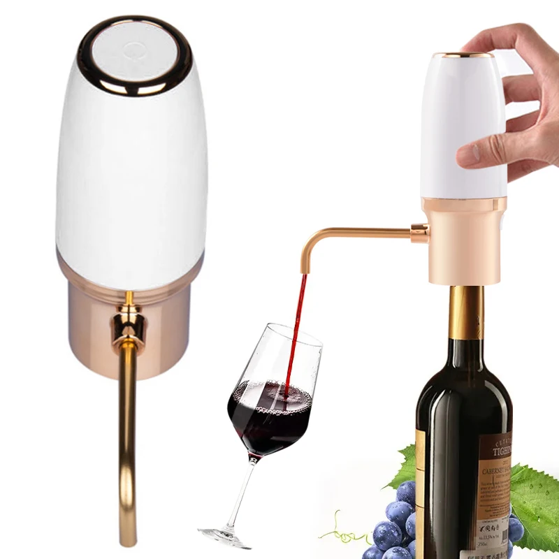 Electric Wine Aerator Wine Decanter USB Rechargeable One-touch Automatic Wine Decanter Pourer Wine Aeration Bar Accessories
Electric Wine Aerator Wine Decanter USB Rechargeable One-touch Automatic Wine Decanter Pourer Wine Aeration Bar Accessories