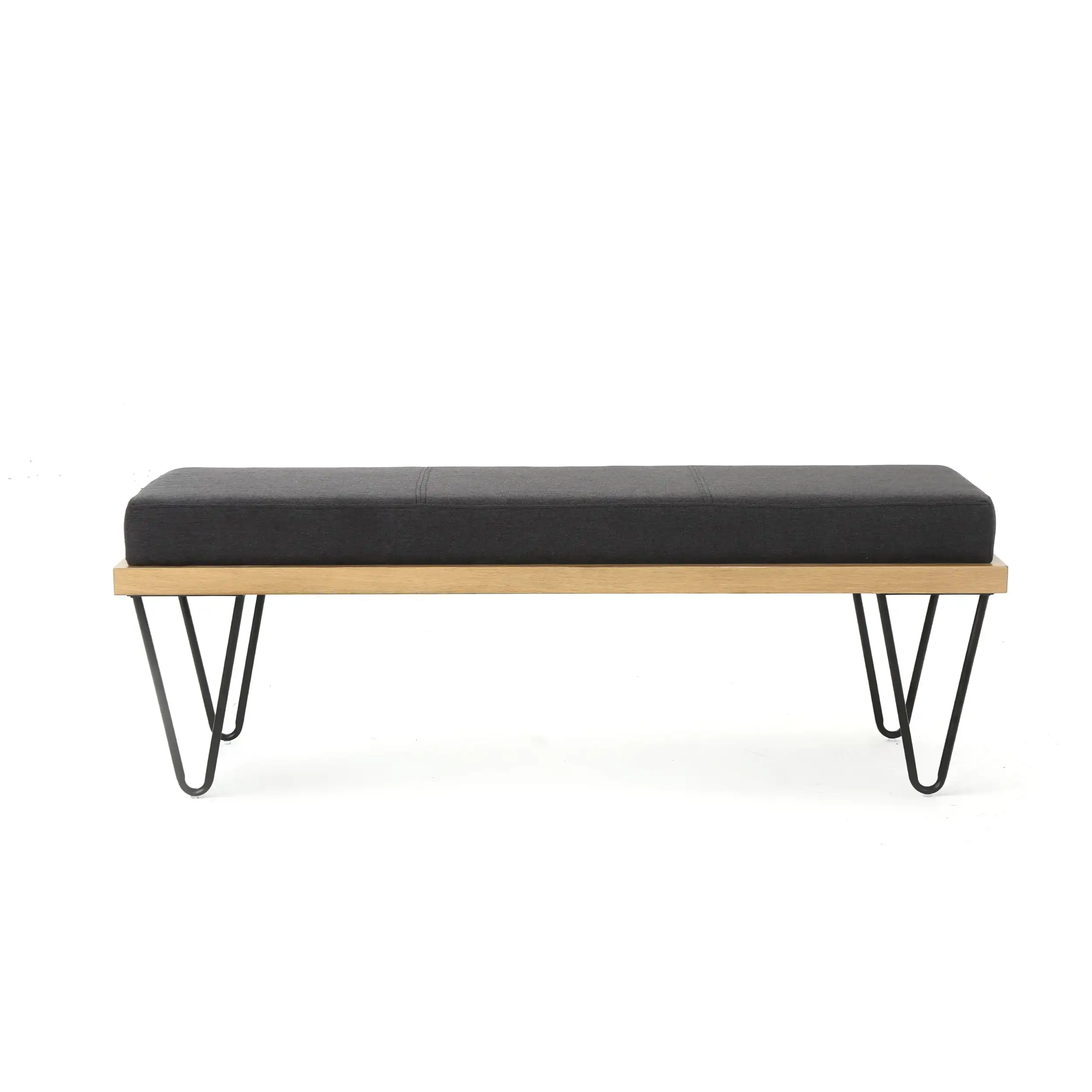 Noble House Elijah Industrial Modern Dark Charcoal High Load-bearing Strong Stable and Durable Fabric Bench
Noble House Elijah Industrial Modern Dark Charcoal High Load-bearing Strong Stable and Durable Fabric Bench