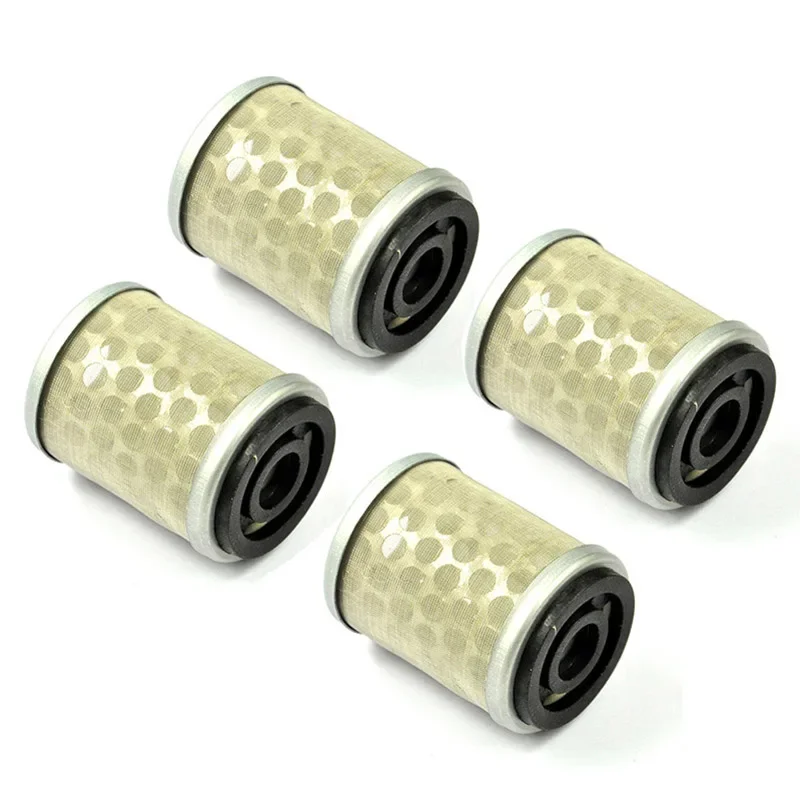 

4PC Motorcycle Engine Oil Filter For Yamaha YTM200 83-85 YTM225 83-86 YFM200 85-89 YFM225 86-90 YFM230 03-05 YFB250 92-00 YFM250