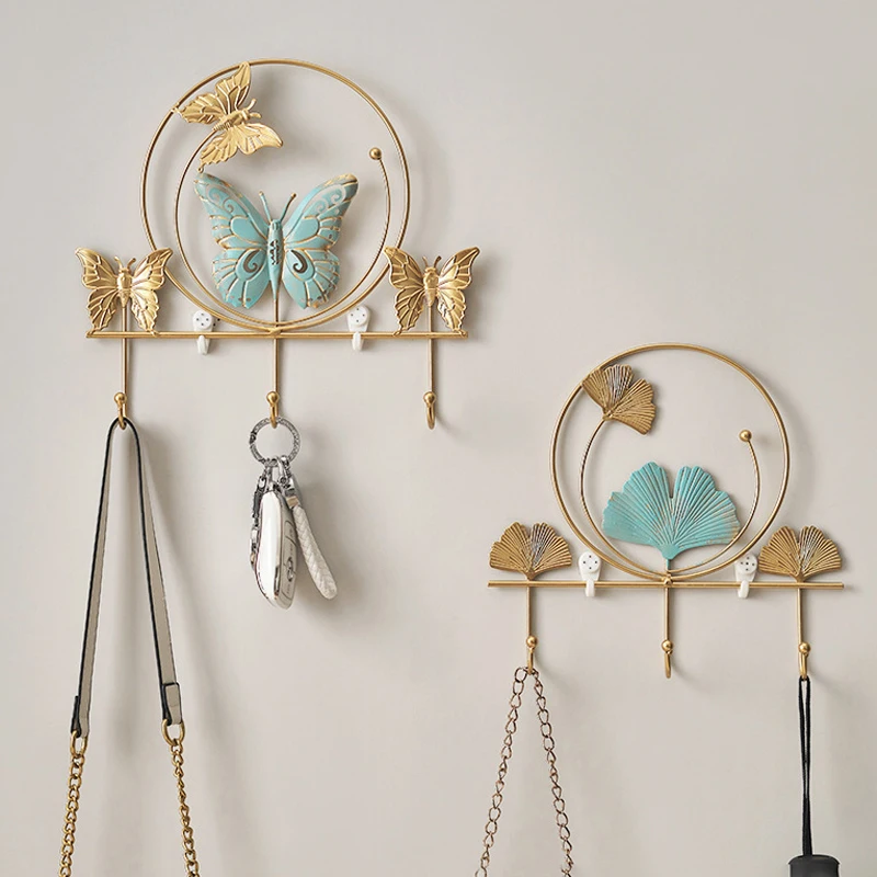 Light Luxury Nordic Iron Hook Butterfly Hyphosis Ginkgo Maple Leaf Hook Handmade Wrought Iron Wall Decoration Hook
Light Luxury Nordic Iron Hook Butterfly Hyphosis Ginkgo Maple Leaf Hook Handmade Wrought Iron Wall Decoration Hook