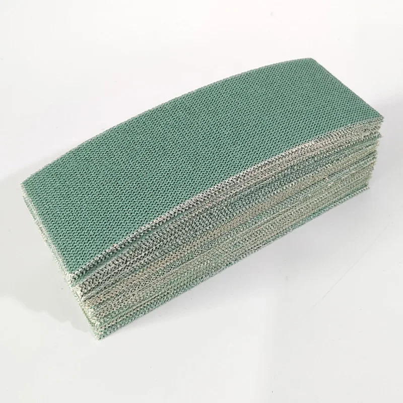 

198*70MM Mesh Sanding Disc Sandpaper 80-400 Grit Hook Loop Dust-Free Anti-Blocking For Car Paint Metal Finishing Polishing