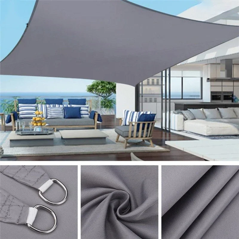 Summer Outdoor Waterproof Anti-UV Shade Canvas Oxford Cloth Sunscreen Rain Cover Garden Courtyard Awning Beach Sun Shade
Summer Outdoor Waterproof Anti-UV Shade Canvas Oxford Cloth Sunscreen Rain Cover Garden Courtyard Awning Beach Sun Shade