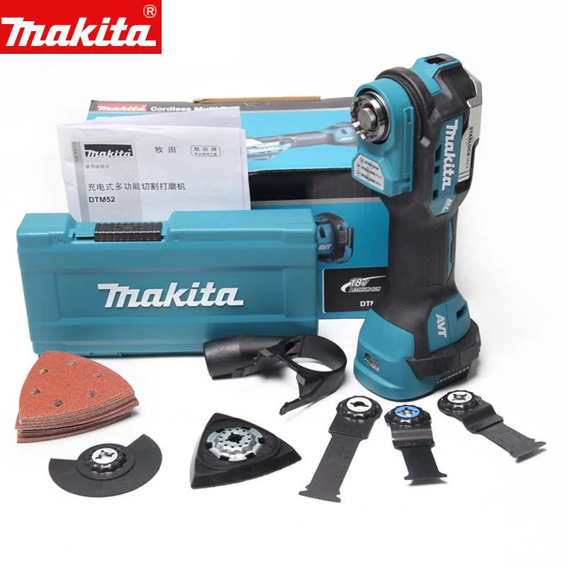 Makita DTM52Z 18V Lithium‑Ion Brushless Cordless Multi‑Tool Starlock Anti-Vibration Universal Treasure Tool Only
Makita DTM52Z 18V Lithium‑Ion Brushless Cordless Multi‑Tool Starlock Anti-Vibration Universal Treasure Tool Only