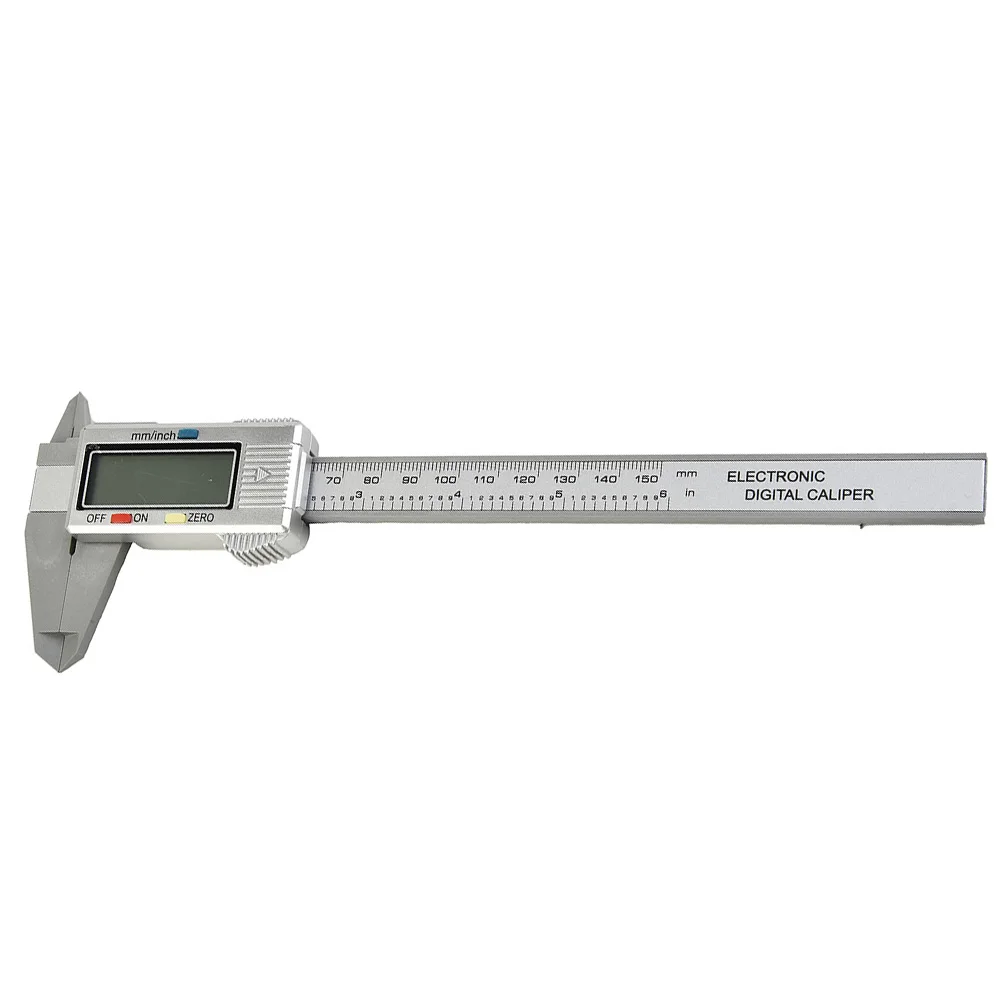 Useful Practical Reliable Digital Electronic Caliper Ruler Caliper Micrometer 0.1mm/0.01inch 1m/s ON/OFF Plastic
Useful Practical Reliable Digital Electronic Caliper Ruler Caliper Micrometer 0.1mm/0.01inch 1m/s ON/OFF Plastic