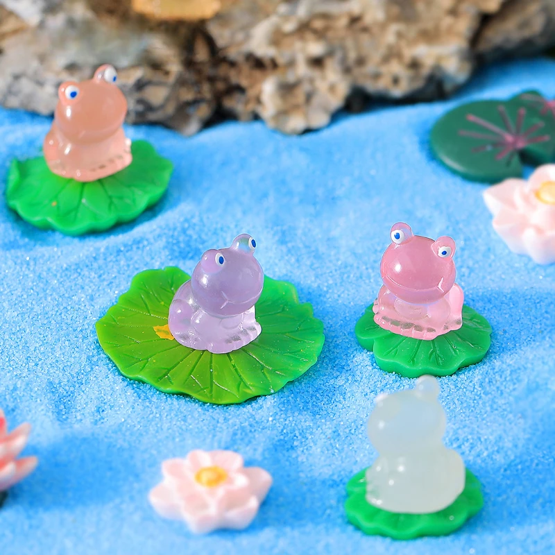 Luminous Mini Frog Resin Cute Miniatures Multicolor Landscape Bonsai Garden Desk Accessories Room Decor Home Decoration
Luminous Mini Frog Resin Cute Miniatures Multicolor Landscape Bonsai Garden Desk Accessories Room Decor Home Decoration