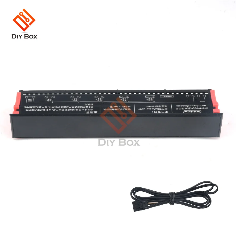 AC110-230V Aquarium Temperature Controller 6-way Relay Output With Heating Module Refrigeration Module Dual Function
AC110-230V Aquarium Temperature Controller 6-way Relay Output With Heating Module Refrigeration Module Dual Function