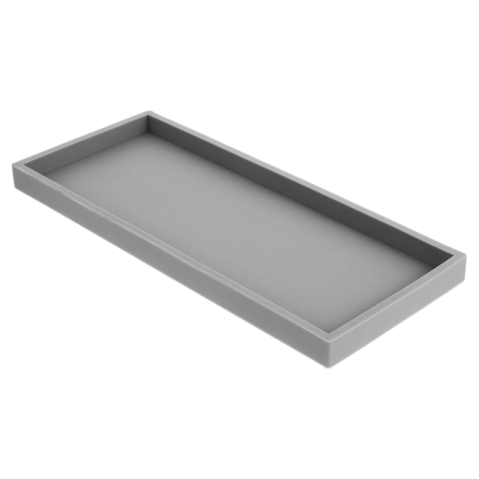 Silicone Vanity Tray Bathroom Countertop Tray Multi-functional Storage Tray Simple Jewelry Plate
Silicone Vanity Tray Bathroom Countertop Tray Multi-functional Storage Tray Simple Jewelry Plate
