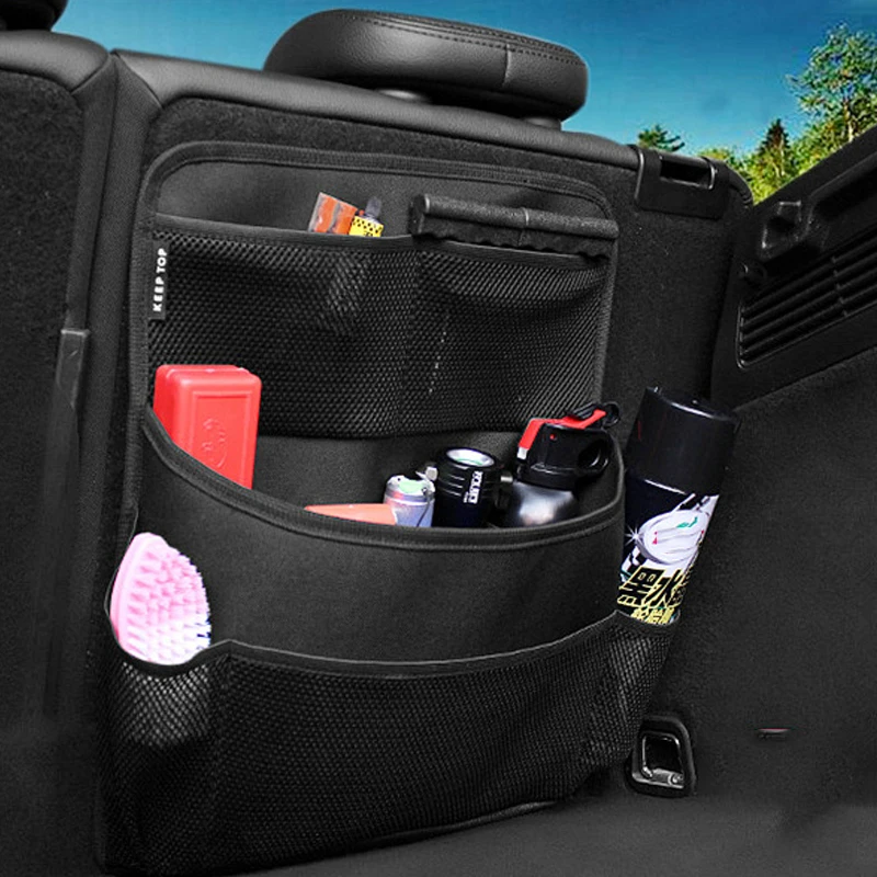 

Car Rear Seat Storage Bag Organizer Trunk Hanging Bag for Aston Martin DB S 11 X 9 V12 Virage Lagonda Vanquish Accessories
