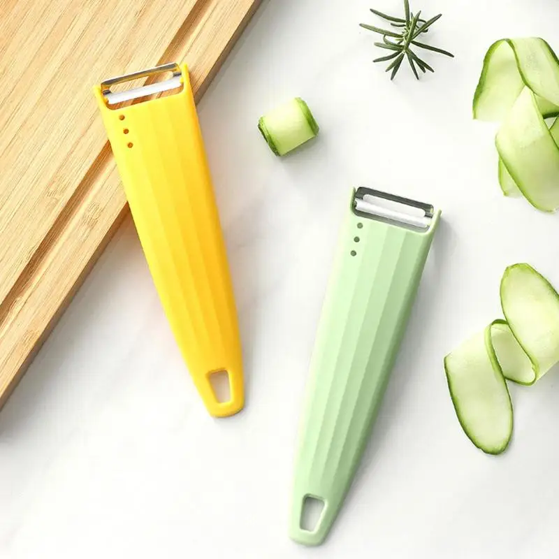 Handheld Vegetable Peeler Kitchen Vegetable Peeler Stainless Steel Melon Planer Double-Head Peeler Multifunctional Slicer Cutter
Handheld Vegetable Peeler Kitchen Vegetable Peeler Stainless Steel Melon Planer Double-Head Peeler Multifunctional Slicer Cutter