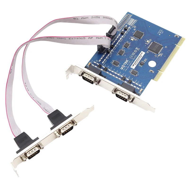 UOTEK PCI-Φ последовательная карта, 4 порта RS232 для фотографического адаптера DB9 COM
UOTEK PCI-Φ последовательная карта, 4 порта RS232 для фотографического адаптера DB9 COM