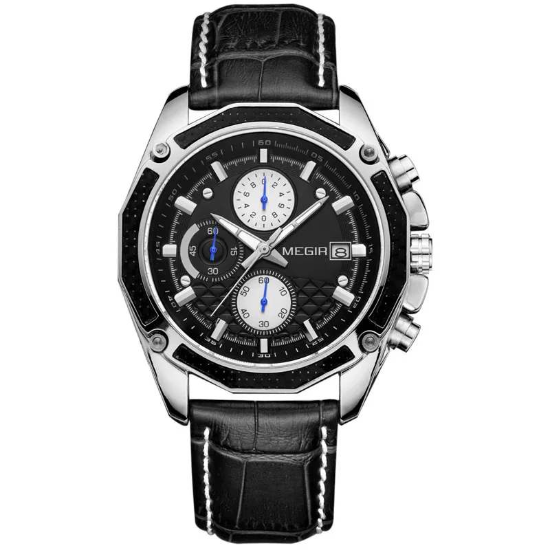 New 2023 MEGAR Stainless Steel Business Casual Men's Watch Multifunctional Quartz Watch Men's Casual Waterproof Watch
New 2023 MEGAR Stainless Steel Business Casual Men's Watch Multifunctional Quartz Watch Men's Casual Waterproof Watch