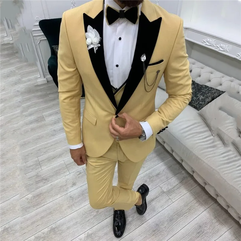 3 Piece Men's Suits Double Breasted Slim Fit Suit Peak Lapel Prom Wedding Party Tuxedo Blazer Vest Pant Set
3 Piece Men's Suits Double Breasted Slim Fit Suit Peak Lapel Prom Wedding Party Tuxedo Blazer Vest Pant Set
