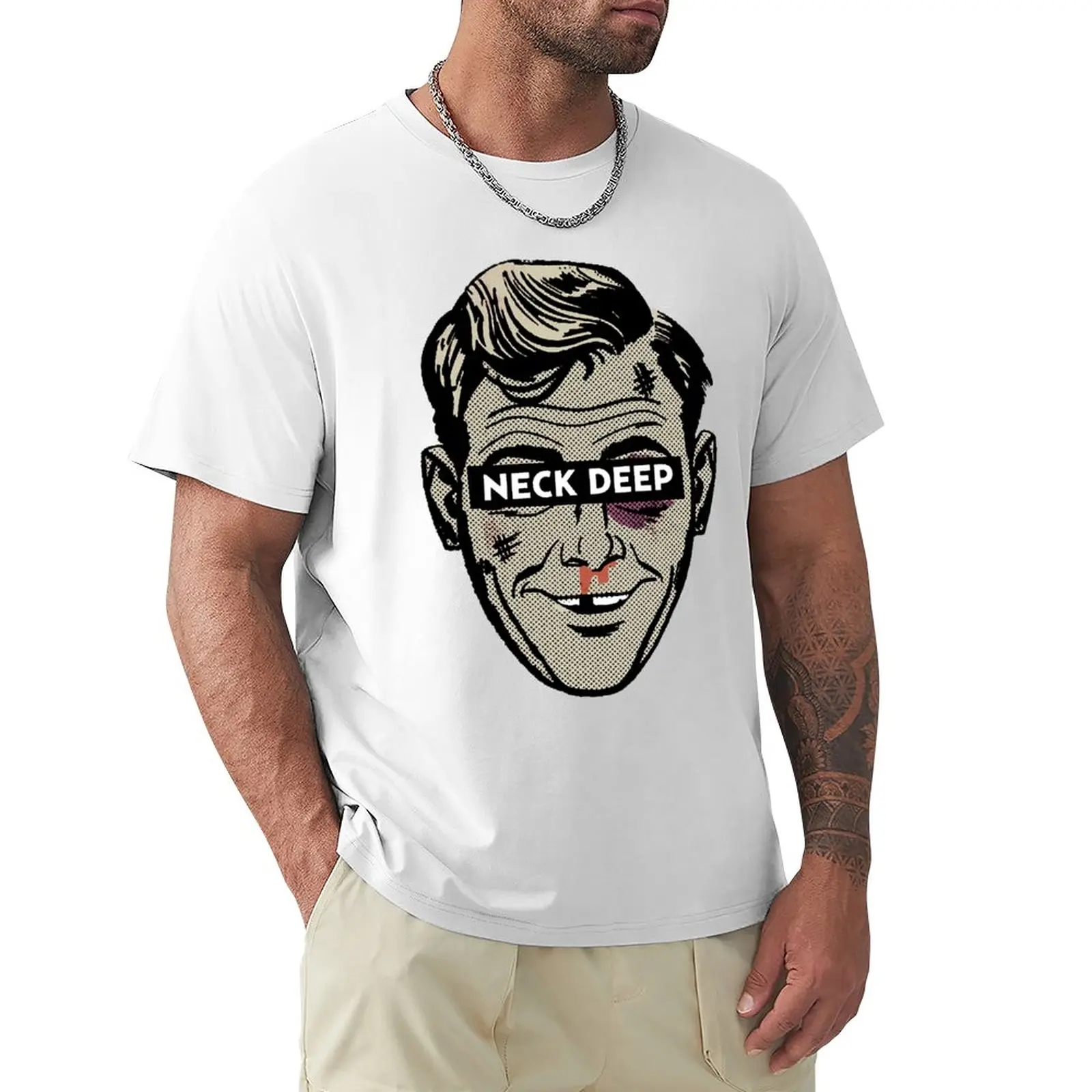Neck Deep T-Shirt oversized oversizeds blanks black t-shirts for men
Neck Deep T-Shirt oversized oversizeds blanks black t-shirts for men