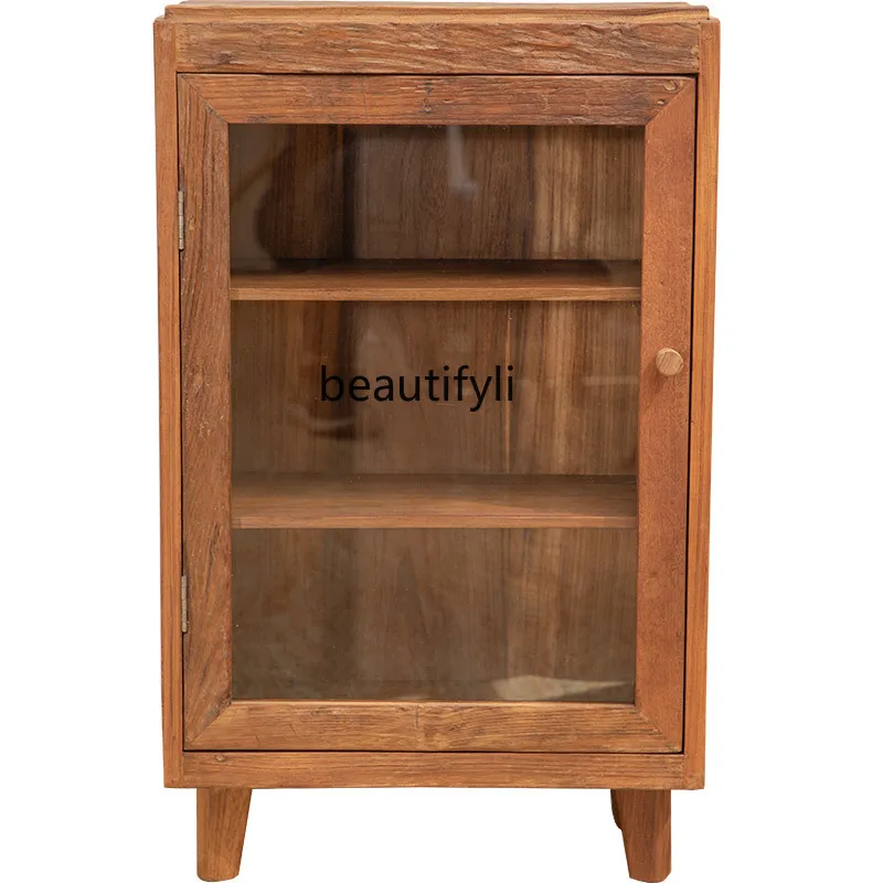 Solid Wood Storage Cabinet Nordic Simple Sideboard Cabinet Tea Cabinet Small Apartment Storage Cabinet Glass Door Cupboard
Solid Wood Storage Cabinet Nordic Simple Sideboard Cabinet Tea Cabinet Small Apartment Storage Cabinet Glass Door Cupboard