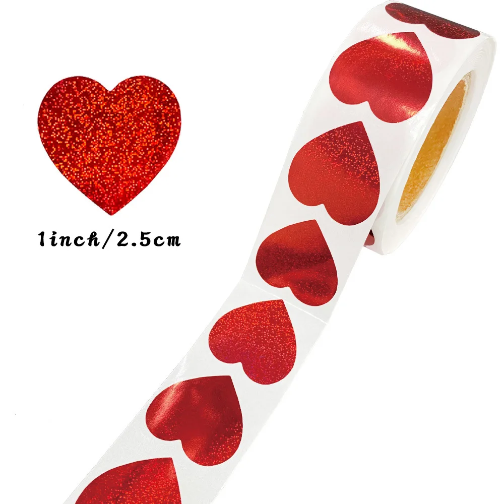 100-500pcs Red Heart Thank You Stickers Laser Valentine's Day Paper Packaging Stickers Wedding Birthday Love Decorative Stickers
100-500pcs Red Heart Thank You Stickers Laser Valentine's Day Paper Packaging Stickers Wedding Birthday Love Decorative Stickers