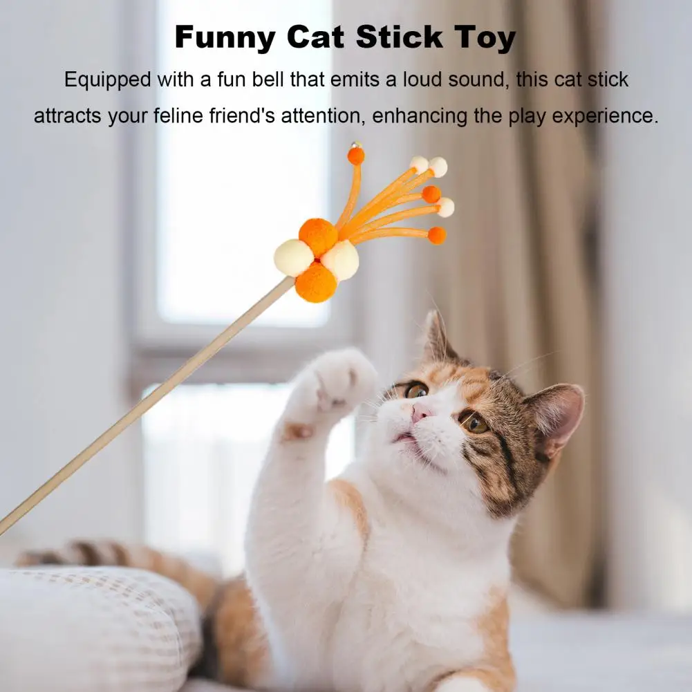 Cat Chew Toy with Bell Cat Teaser Toy Set with Plush Ball Bell Sound Elastic Mesh Natural Log Pole Kittens Play for Indoor
Cat Chew Toy with Bell Cat Teaser Toy Set with Plush Ball Bell Sound Elastic Mesh Natural Log Pole Kittens Play for Indoor