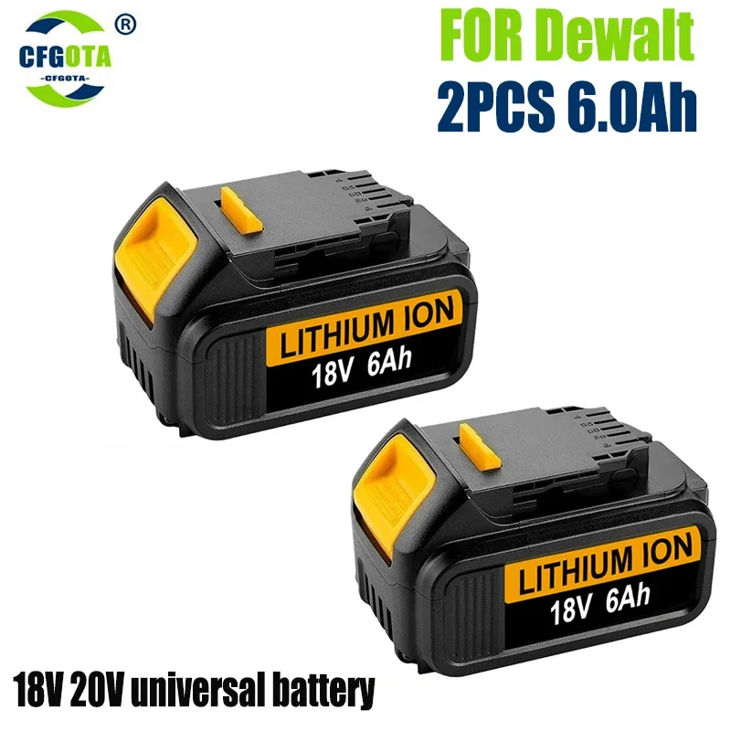 2024 Upgrade 20V 6.0Ah DCB200 Replacement Li-ion Battery for DeWalt MAX DCB205 DCB201 DCB203 power tool Batteries
2024 Upgrade 20V 6.0Ah DCB200 Replacement Li-ion Battery for DeWalt MAX DCB205 DCB201 DCB203 power tool Batteries