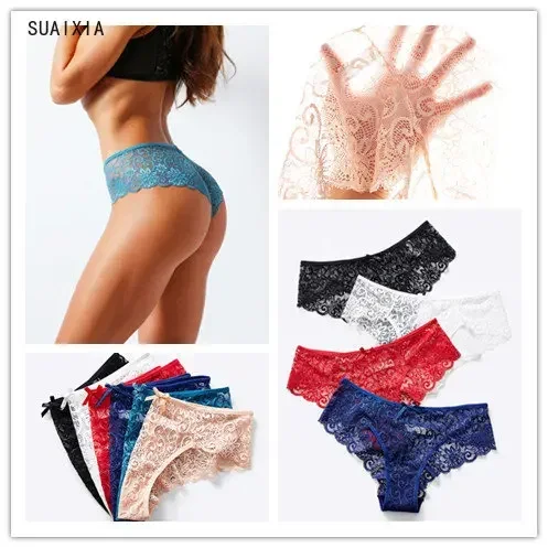 Middle Waist Panties Sexy Panty Briefs Lace Panties Women Underwear Lingerie Panties for Female Ladies Floral Pantys Underpants
Middle Waist Panties Sexy Panty Briefs Lace Panties Women Underwear Lingerie Panties for Female Ladies Floral Pantys Underpants