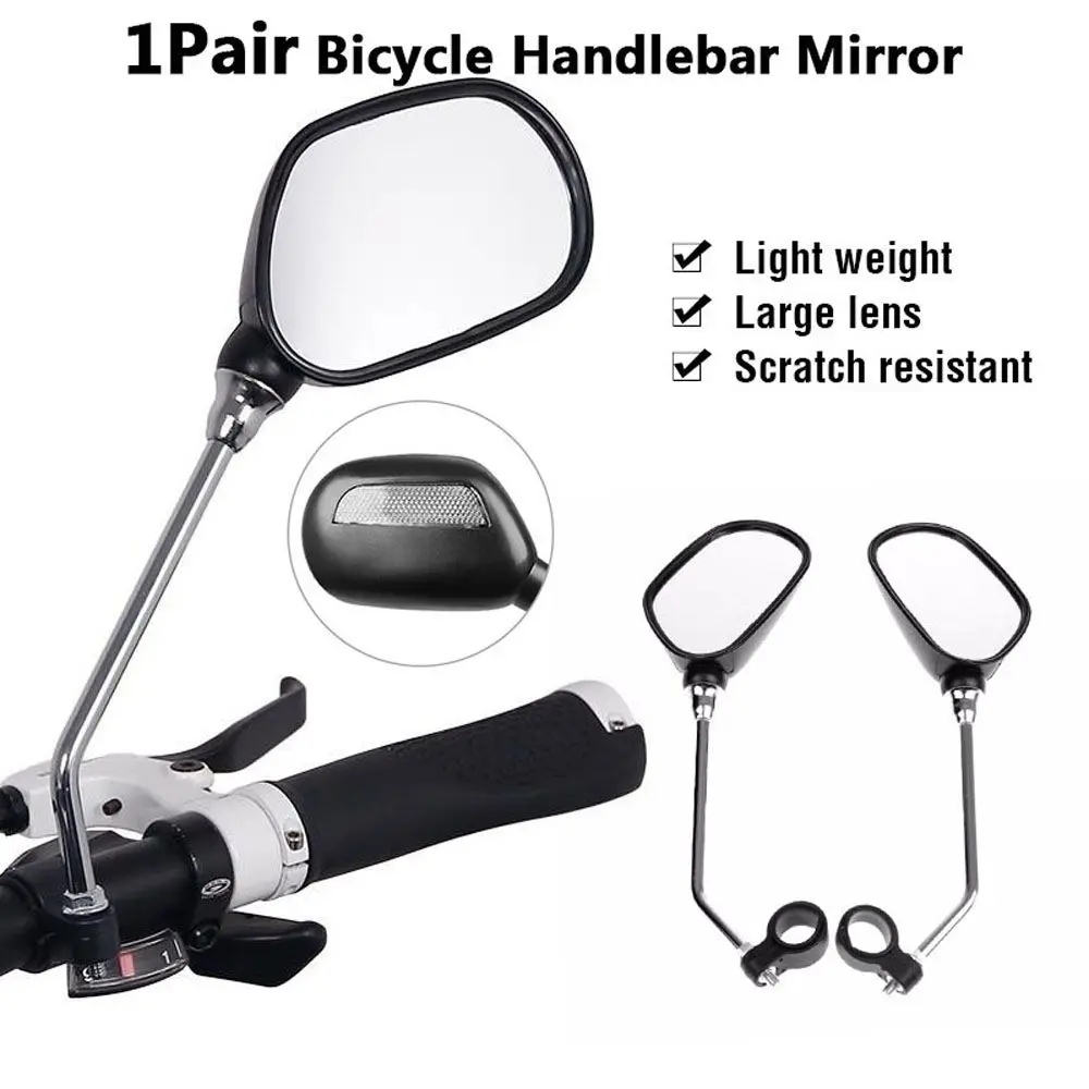 

Adjustable Cycling Reflector 1 Pair Bike Mirrors Bicycle Accessories Bicycle Rearview Mirror Bicycle Handlebar Mirror