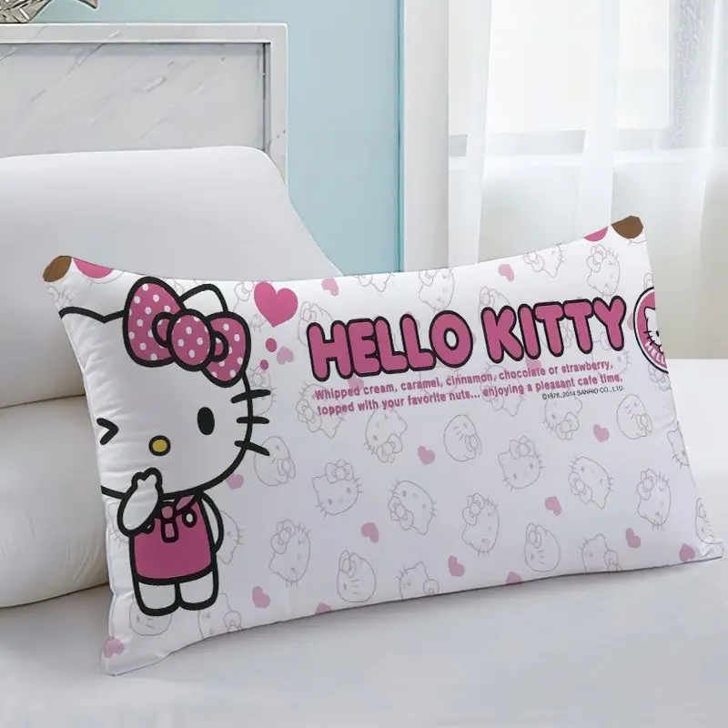 Kawaii Sanrio Hellokitty Cartoon Cute New Princess Wind Pillow Case Double Pillow Boy Girl Student Dormitory Home Pillow Bedding
Kawaii Sanrio Hellokitty Cartoon Cute New Princess Wind Pillow Case Double Pillow Boy Girl Student Dormitory Home Pillow Bedding