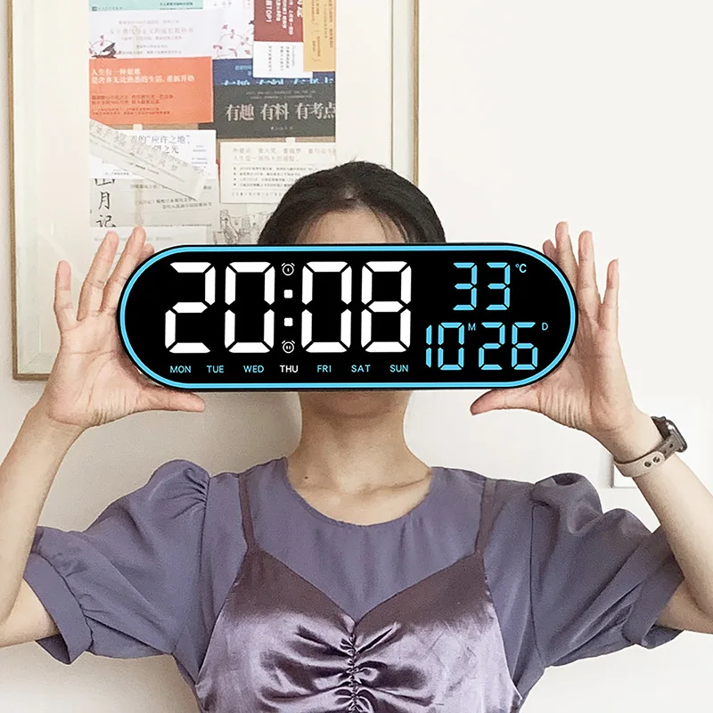 15 Inch Timing Function Clock Led Digital Wall Clock Remote Control Electronic Silent Clock With Temperature And Date Display
15 Inch Timing Function Clock Led Digital Wall Clock Remote Control Electronic Silent Clock With Temperature And Date Display