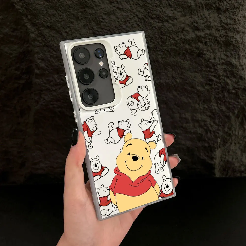 Cartoon Winnies The Poohs Bear S25 Case For Samsung S25 S24 Ultra Carcasa For Galaxy S23 S22 S21 FE S20 Ultra Plus Phone Cover Cartoon Winnies The Poohs Bear S25 Case For Samsung S25 S24 Ultra Carcasa For Galaxy S23 S22 S21 FE S20 Ultra Plus Phone Cover