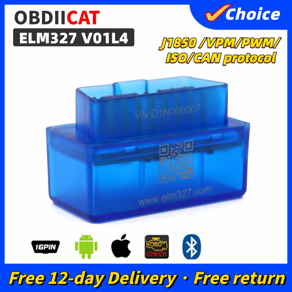 

Top Selling B02L4/V01L4 Super Mini ELM327 V2.1 Bluetooth OBD2 Auto Diagnostic Interface ELM 327 Bluetooth Auto OBD2 Code Scanner