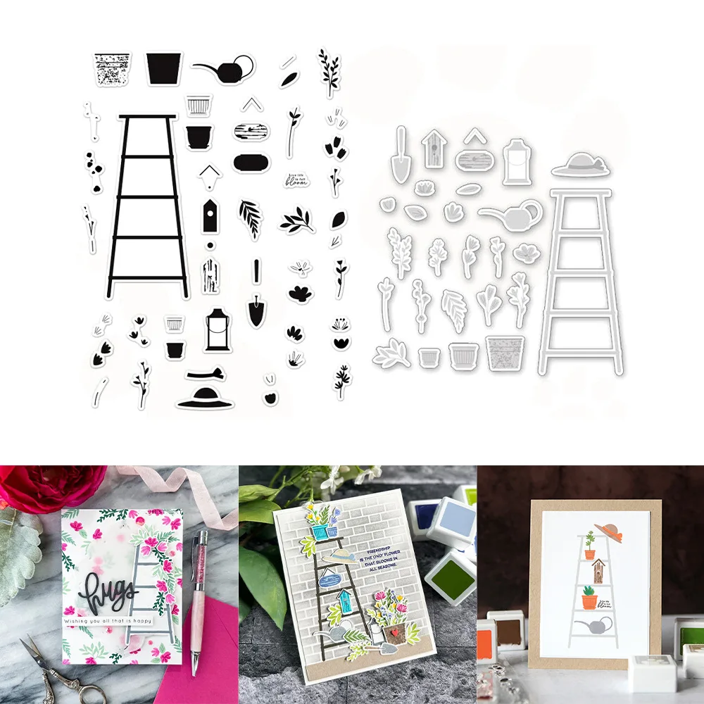 Staircase flowers New Metal Cutting Dies Stamps Stencils Scrapbooking Photo Album Decorative Embossing DIY Paper Cards Stamp
Staircase flowers New Metal Cutting Dies Stamps Stencils Scrapbooking Photo Album Decorative Embossing DIY Paper Cards Stamp