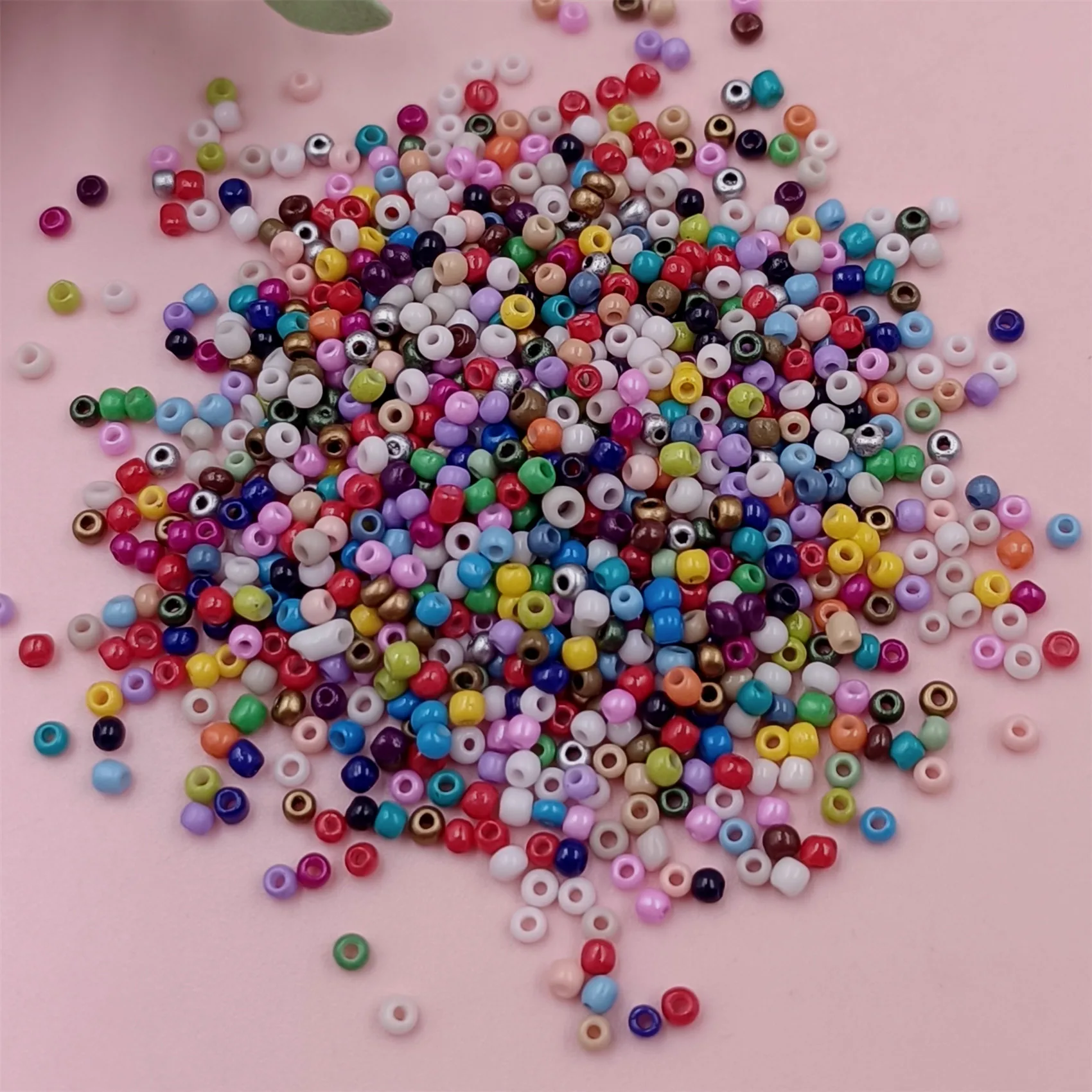 about 1000pcs 2mm Colorful Glass Loose Seed Beads For Bracelet Necklace Jewelry Making DIY Craft Accessories Mini Spacer Beads
about 1000pcs 2mm Colorful Glass Loose Seed Beads For Bracelet Necklace Jewelry Making DIY Craft Accessories Mini Spacer Beads