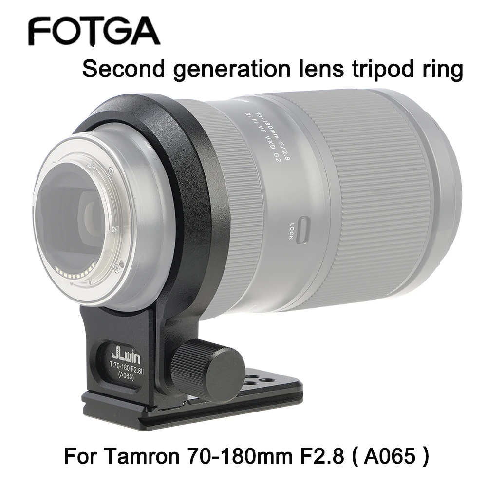 

FOTGA Lens Collar For Tamron 70-180mm F2.8 Di II A065 Tripod Mount Ring Camera QR Quick Plate Tripod Ring Adapter Accessories