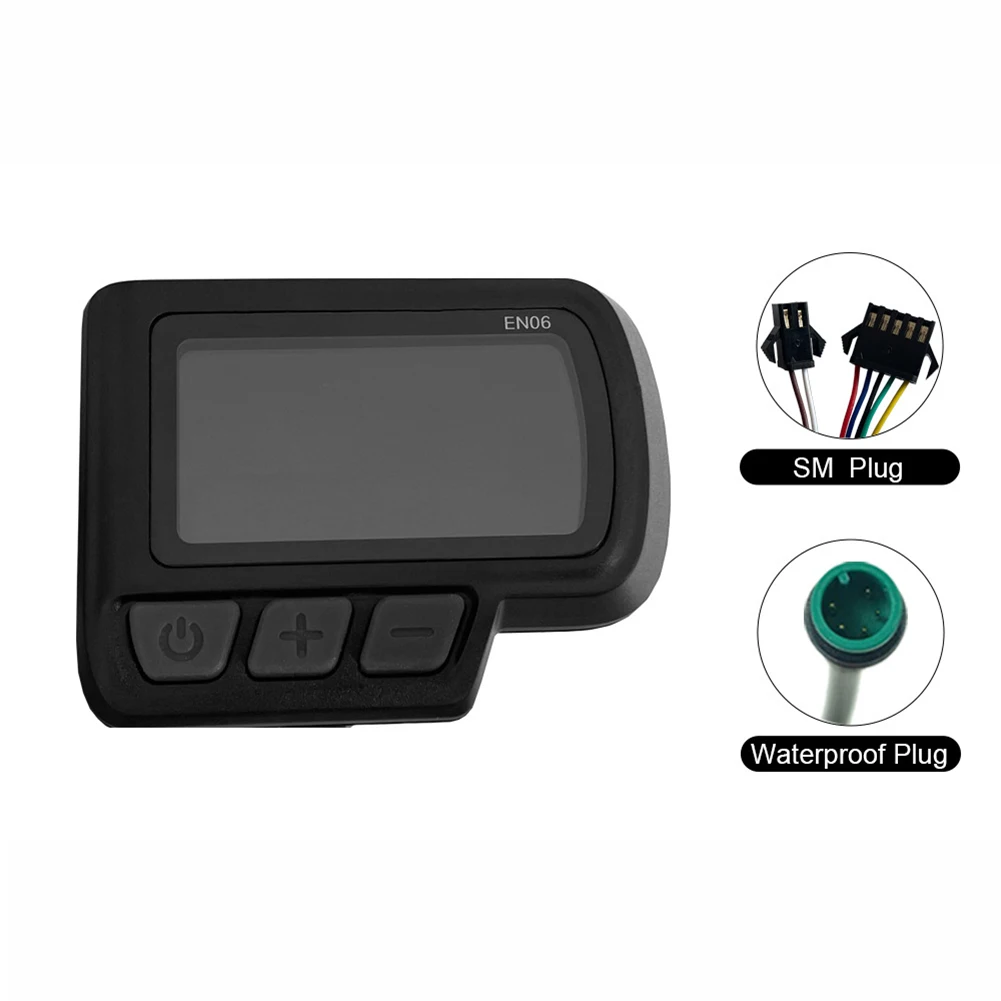 Electric Bicycle LCD EN06 LCD Display SM/WP Plug With USB 24V/36V/48V 5 Pin MTB Bike Scooter Displays Cycling Accessories
Electric Bicycle LCD EN06 LCD Display SM/WP Plug With USB 24V/36V/48V 5 Pin MTB Bike Scooter Displays Cycling Accessories
