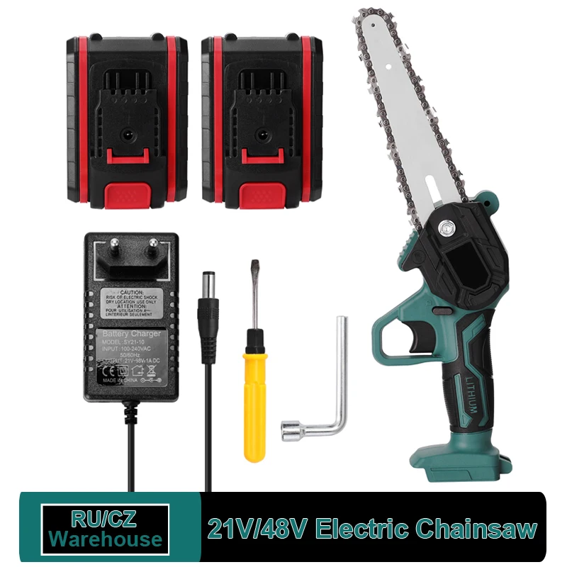 21V Portable Mini Electric Pruning Saw Rechargeable Small Wood Spliting Chainsaw Woodworking Tool for Garden Orchard Branch Clip
21V Portable Mini Electric Pruning Saw Rechargeable Small Wood Spliting Chainsaw Woodworking Tool for Garden Orchard Branch Clip