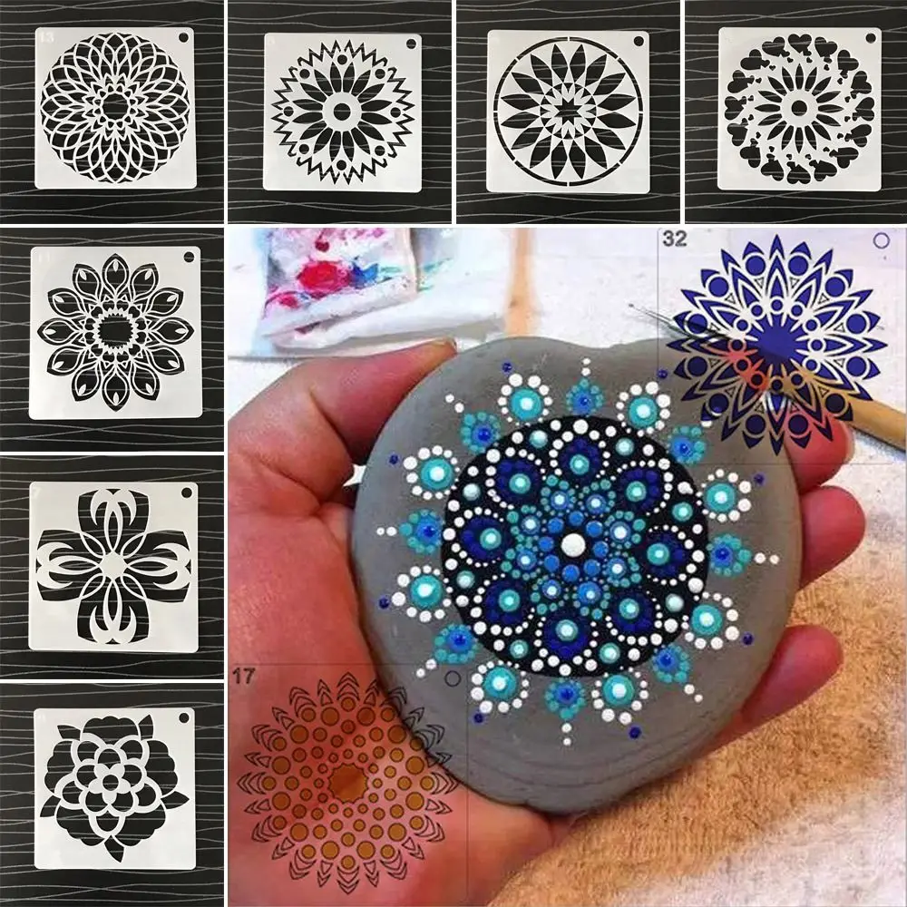 Datura Datura Stencils High-quality DIY Hollow Drawing Mold Spray Painting Painting Templates Scrapbook
Datura Datura Stencils High-quality DIY Hollow Drawing Mold Spray Painting Painting Templates Scrapbook