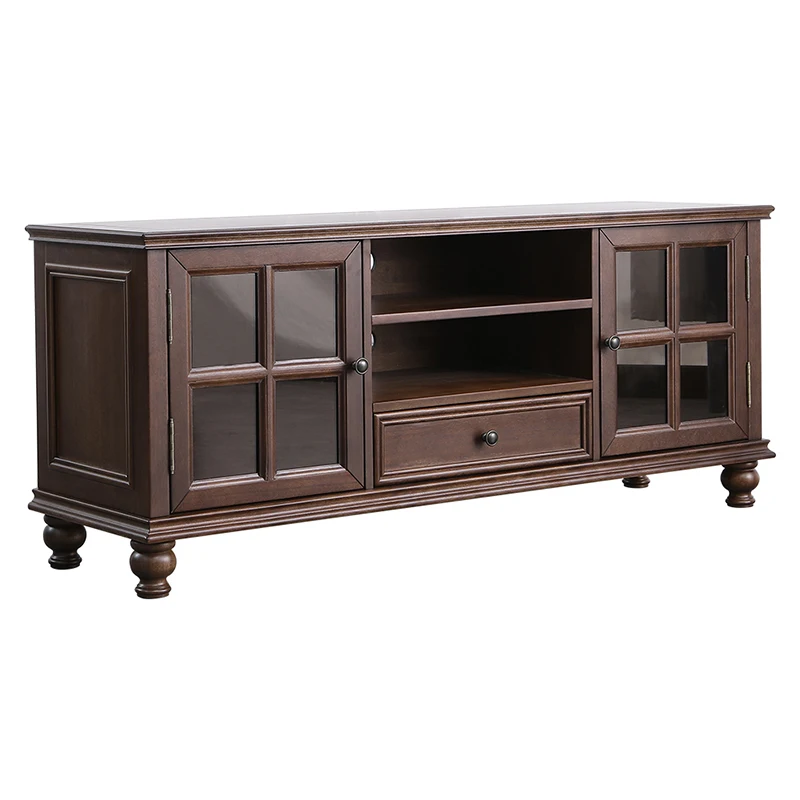 Xl American Country All Solid Wood TV Cabinet Walnut Color Floor Cabinet Tailstock Bedroom High Cabinet
Xl American Country All Solid Wood TV Cabinet Walnut Color Floor Cabinet Tailstock Bedroom High Cabinet
