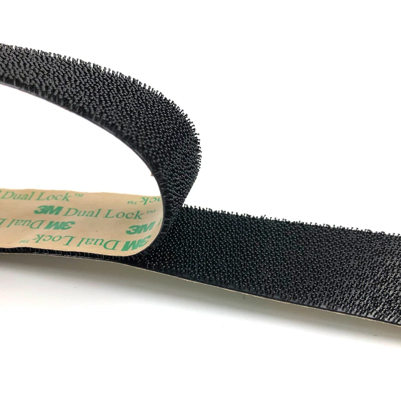 Dual Lock Low Profile Reclosable Fastener SJ4575 Black Mushroom Adhesive Tape with Acrylic Backing Tape 25.4mm Wide
Dual Lock Low Profile Reclosable Fastener SJ4575 Black Mushroom Adhesive Tape with Acrylic Backing Tape 25.4mm Wide