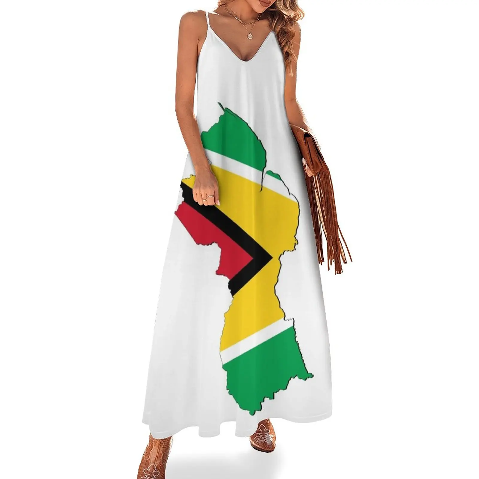 Guyana Guyanese Flag Sleeveless Dress Women's dresses women clothing 2024 new arrivals dress women summer 2024
Guyana Guyanese Flag Sleeveless Dress Women's dresses women clothing 2024 new arrivals dress women summer 2024