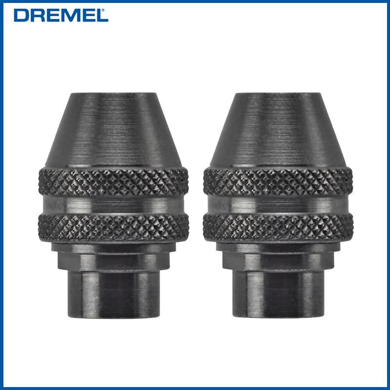 

2 PCS Dremel 4486 Keyless Chuck Quick Change Adapter Kit 3-Jaw Keyless Chuck For 0.8mm To 3.2mm Shank Rotary Tool Accessories